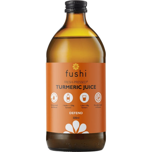 Fushi Organic Fresh-Pressed Turmeric Juice 500ml