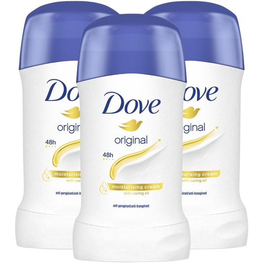 Dove Original Anti-Perspirant Deodorant Stick Trio 3 x 40ml