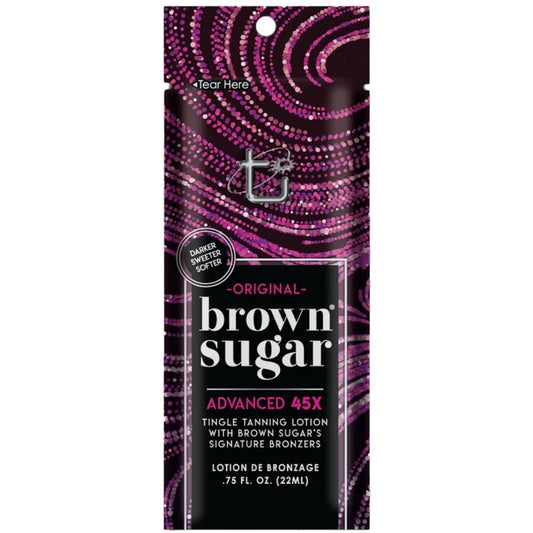 Tan Incorporated Original Brown Sugar Tingle Tanning Accelerator Lotion Sachet 22ml