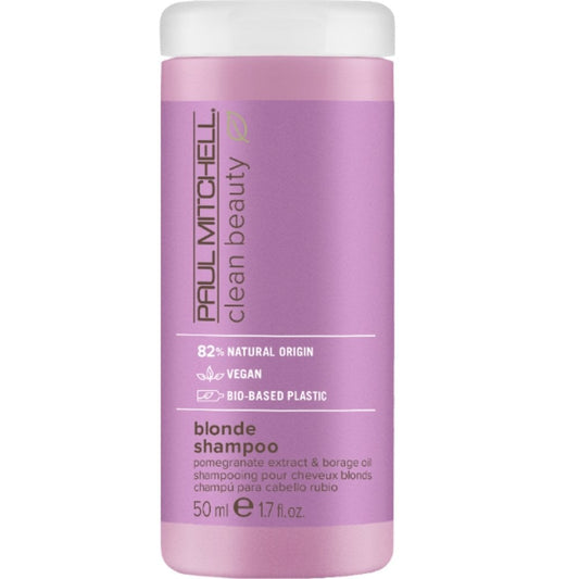 Paul Mitchell Clean Beauty Colour Protect Blonde Shampoo 50ml