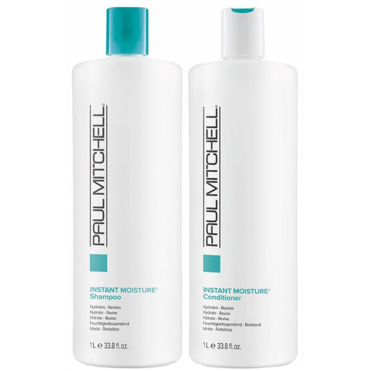 Paul Mitchell Instant Moisture Reviving Shampoo & Conditioner Twin 2 x 1000ml