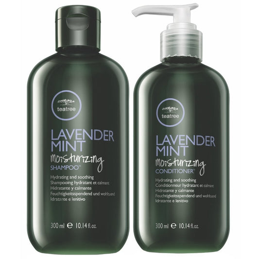 Paul Mitchell Tea Tree Lavender Mint Moisturising Shampoo & Conditioner Twin 2 x 300ml