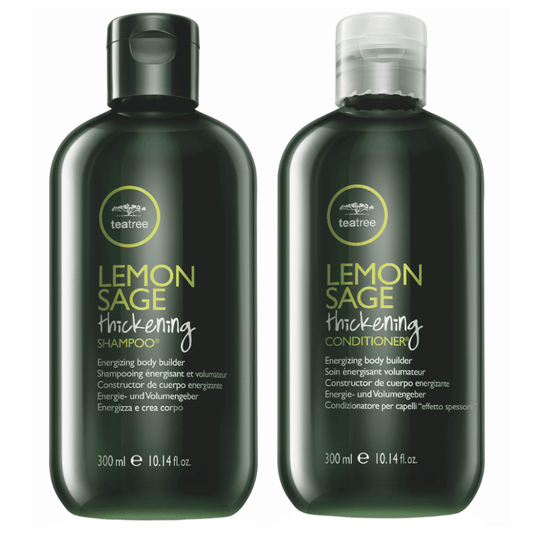 Paul Mitchell Tea Tree Lemon Sage Thickening Body Builder Shampoo & Conditioner Twin 2 x 300ml