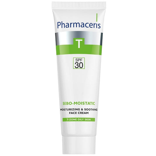 Pharmaceris T Sebo-Moistatic Moisturising & Soothing Face Cream SPF30 50ml