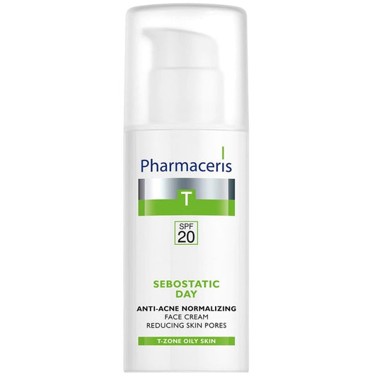 Pharmaceris T Sebostatic Day Anti-Acne Normalising Face Cream SPF20 50ml