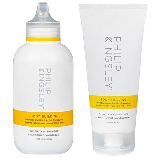 Philip Kingsley Body Building Weightless Shampoo 250ml & Conditioner 200ml Twin