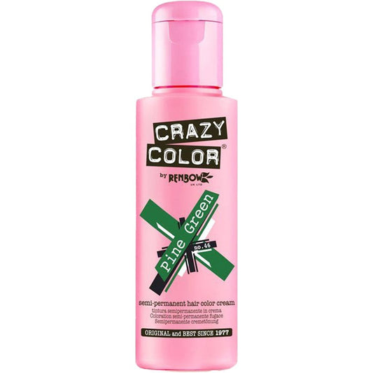 Crazy Colour Pine Green Hair Dye 100ml