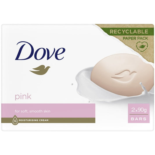 Dove Pink Beauty Bar 2 x 90g