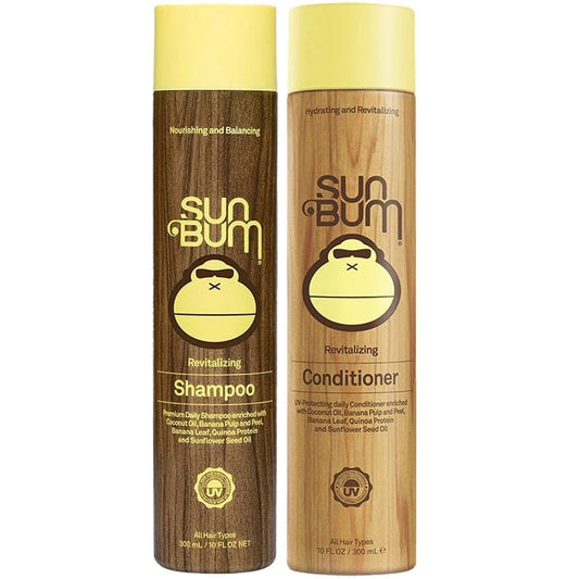 Sun Bum Premium Daily Revitalising Shampoo & Conditioner Twin 2 x 300ml