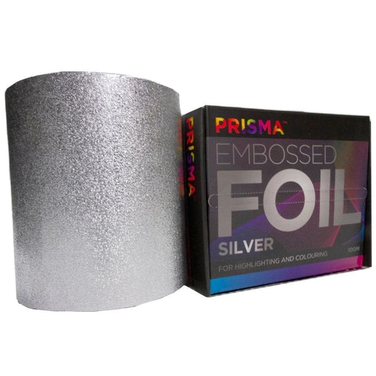 Prisma Embossed Foil Silver 150mm x 100mtr