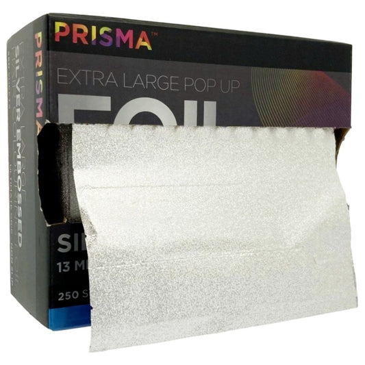 Prisma Pop-up Silver Embossed Foil Sheet XL 250 Sheets