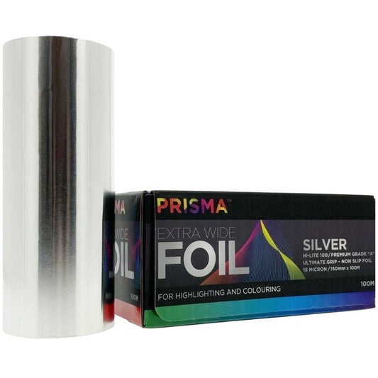 Prisma Premium Extra Wide Foil Silver 150mm x 100mtr