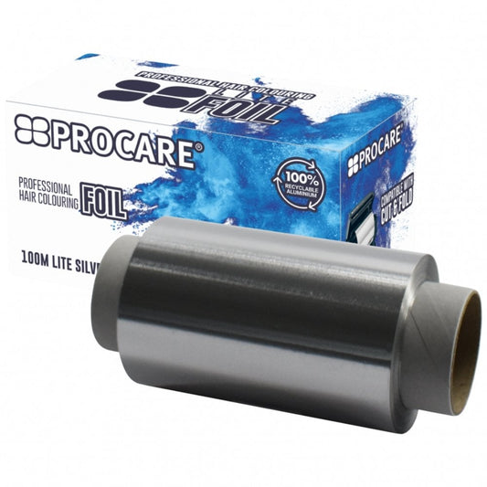 Procare Lite Silver Hair Foil 100mm x 100mtr