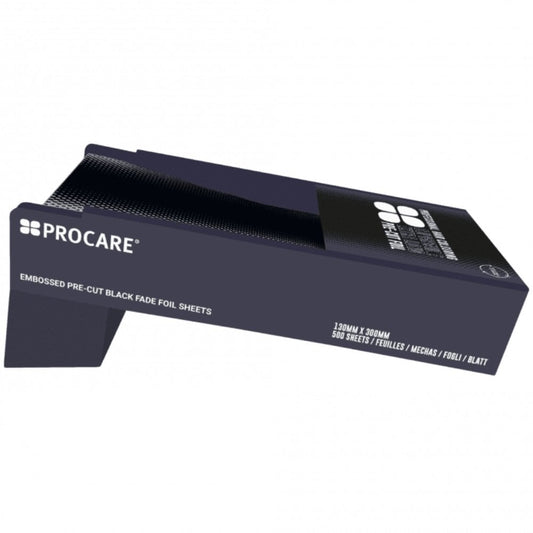 Procare Pre-Cut Black Foil SuperWide 130mm x 300mm 500 Sheets