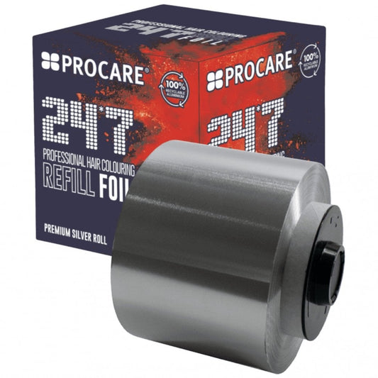 Procare Premium Silver 24/7 Hair Foil Refill Roll 100mm x 450mtr