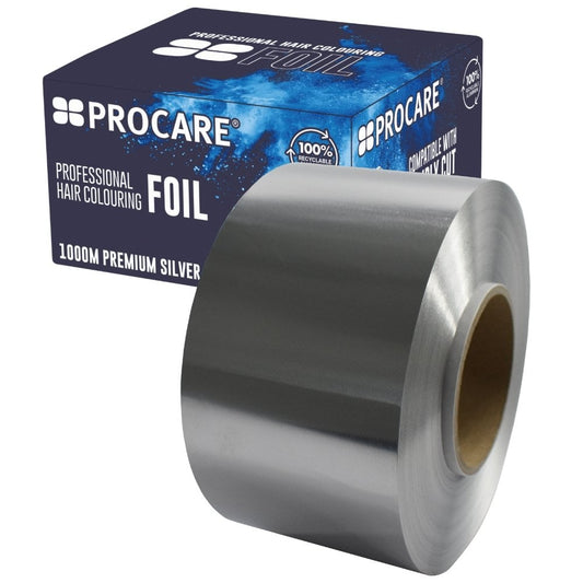 Procare Premium Silver Hair Foil 100mm x 1000mtr