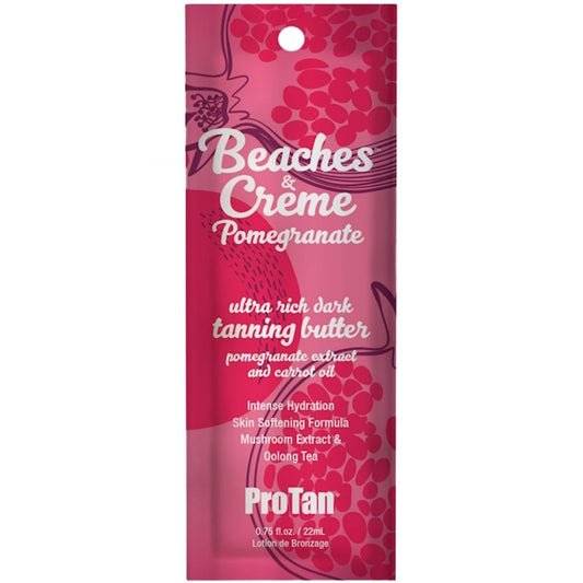 ProTan Beaches & Creme Pomegranate Tanning Intensifier Butter Sachet 22ml