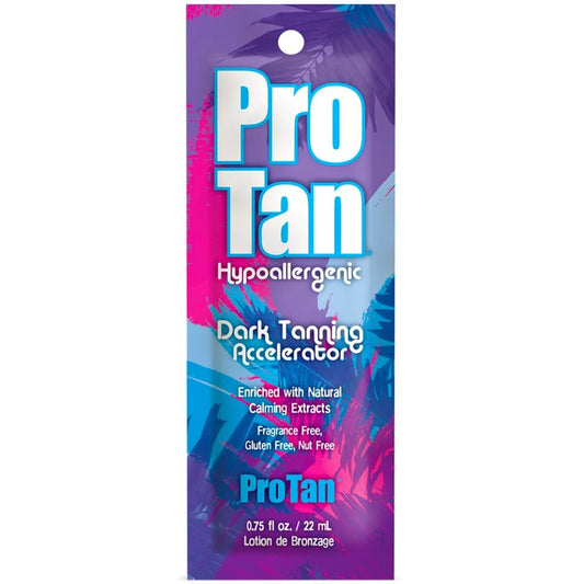 ProTan Dark Hypoallergenic Tanning Accelerator Lotion Sachet 22ml