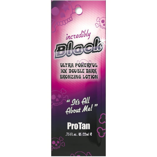 ProTan Incredibly Black Bronzing Tanning Accelerator Lotion Sachet 22ml