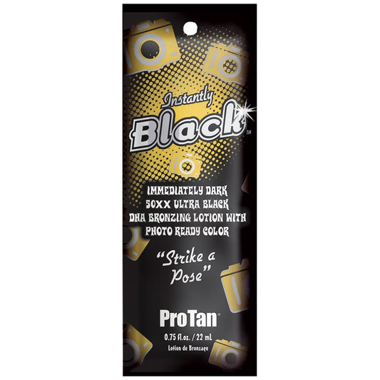 ProTan Instantly Black Bronzing Tanning Accelerator Lotion Sachet 22ml