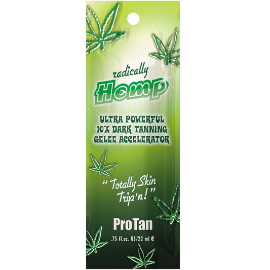 ProTan Radically Hemp Gelee Tanning Accelerator Sachet 22ml