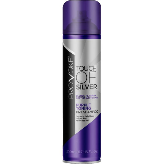 PROVOKE Touch Of Silver Purple Toning Dry Shampoo 200ml