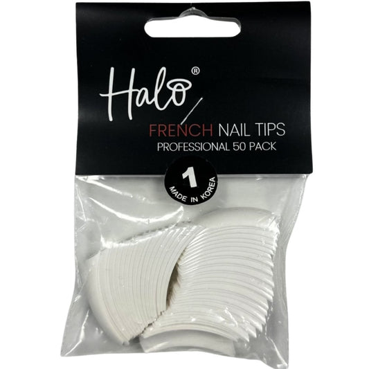 Halo Pure Nails French Nail Tips 50x Size 1