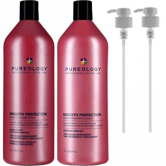 Pureology Smooth Perfection Shampoo & Conditioner Twin 2 x 1000ml