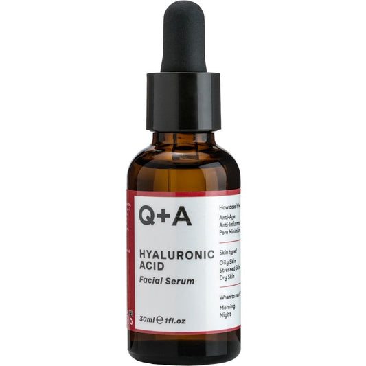 Q+A Hyaluronic Acid Facial Serum 30ml