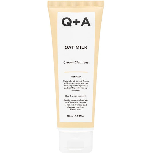 Q+A Oat Milk Cream Cleanser 125ml