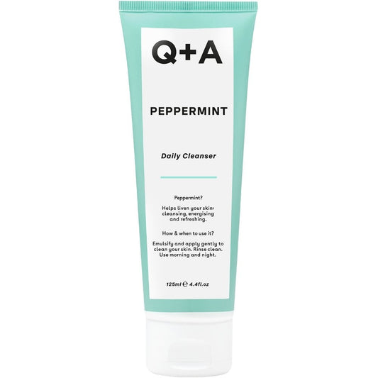 Q+A Peppermint Daily Cleanser 125ml