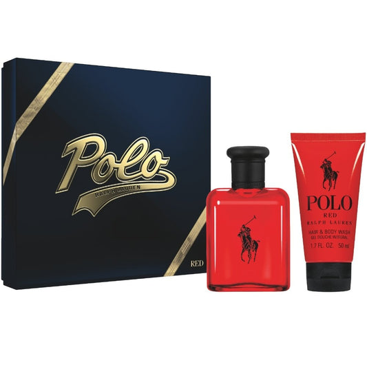 Ralph Lauren Polo Red Eau De Toilette Gift Set 75ml