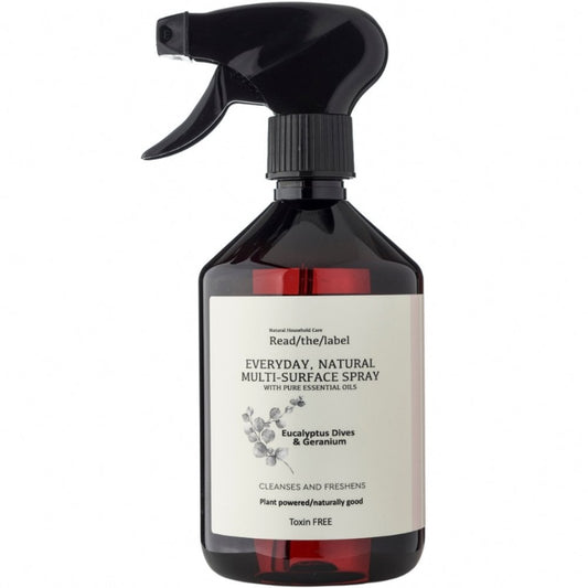 Read The Label London Natural Multi-Surface Cleaner Eucalyptus Dives & Geranium 500ml