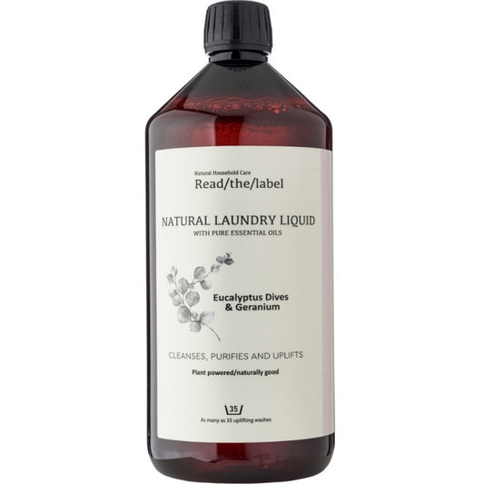 Read The Label London Natural Laundry Liquid Bergamot & Grosso Lavender 1000ml