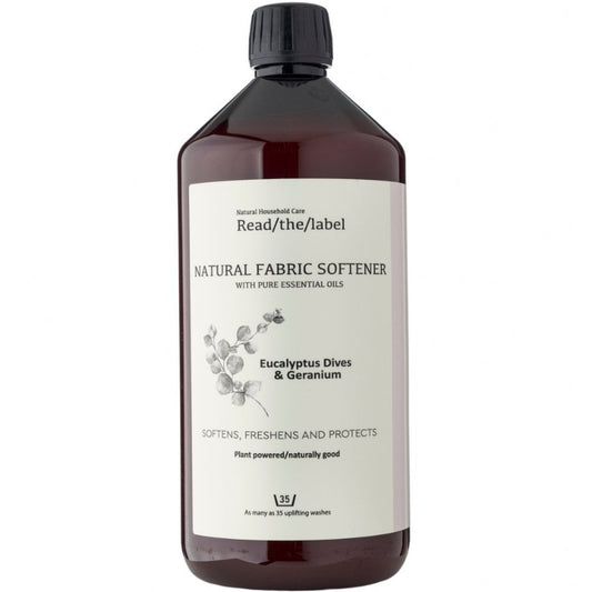 Read The Label London Natural Laundry Liquid Eucalyptus Dives & Geranium 1000ml