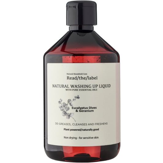 Read The Label London Natural Washing Up Liquid Eucalyptus Dives & Geranium 500ml