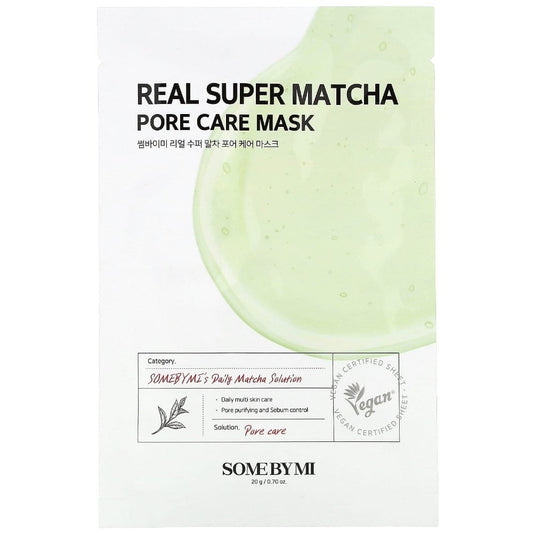 Some By Mi Real Super Matcha Pore Care Mask 20g