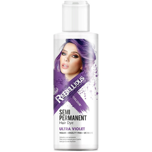 Rebellious Semi Permanent Hair Colour Ultra-Violet 100ml