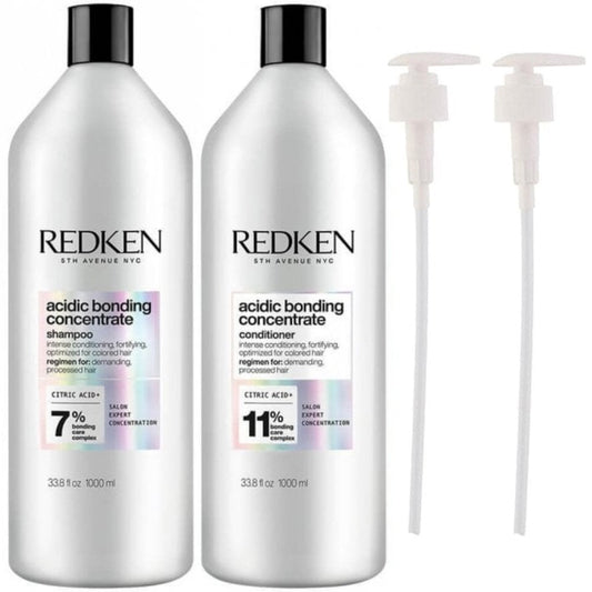 Redken Acidic Bonding Concentrate Shampoo & Conditioner Twin 2 x 1000ml