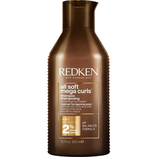 Redken All Soft Mega Curls Hydrating Shampoo 300ml