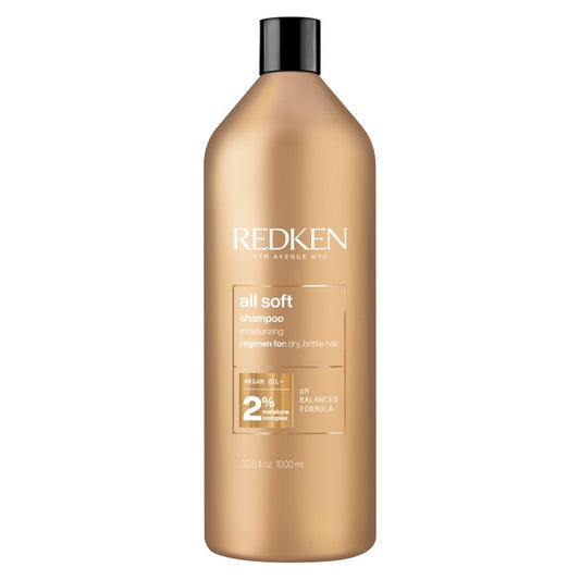 Redken All Soft Moisturising Shampoo 1000ml