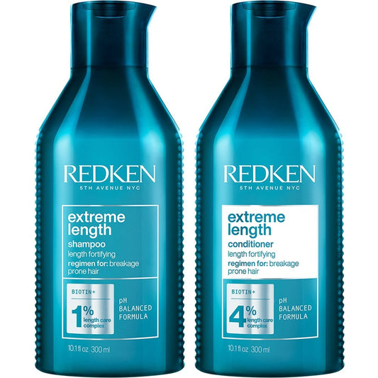 Redken Extreme Length Shampoo 300ml & Conditioner 250ml Twin