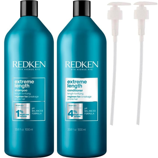 Redken Extreme Length Shampoo & Conditioner Twin 2 x 1000ml