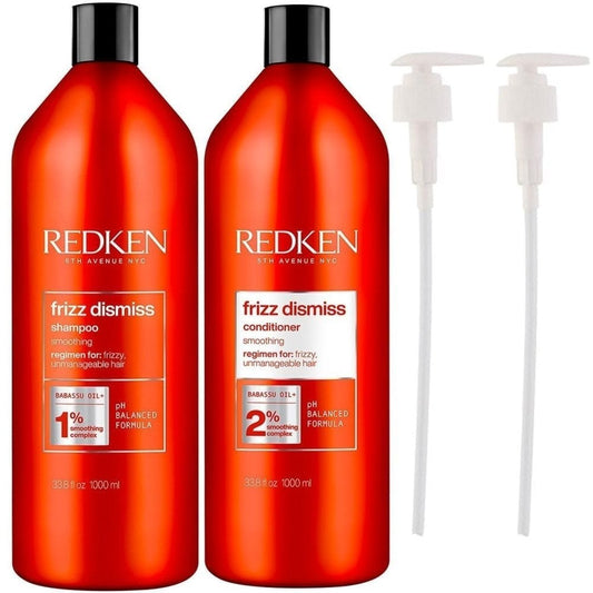 Redken Frizz Dismiss Shampoo & Conditioner Twin 2 x 1000ml