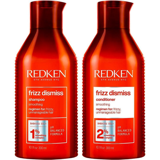 Redken Frizz Dismiss Smoothing Shampoo & Conditioner Twin 2 x 300ml