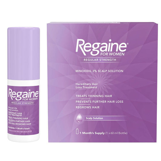 Regaine For Women 2% Regular Strength Scalp Solution 1 Month