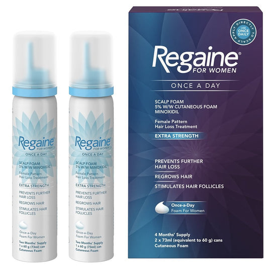 Regaine For Women 5% Scalp Foam 4 Months Supply