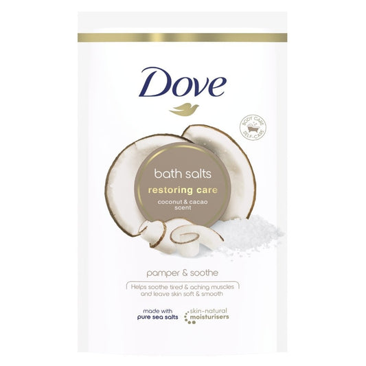 Dove Restoring Care Bath Salts Coconut & Cacao 900g