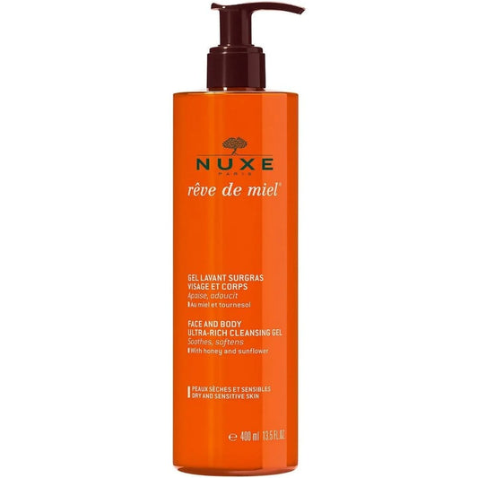 Nuxe Reve De Miel Face & Body Ultra-Rich Cleansing Gel 400ml