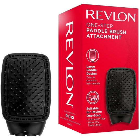 Revlon Pro Collection One-Step Large Paddle Brush Head Attachment Black